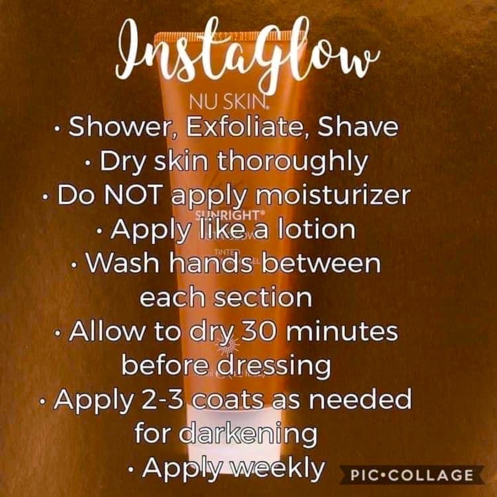 NUSKIN INSTAGLOW SUNLESS TANNER